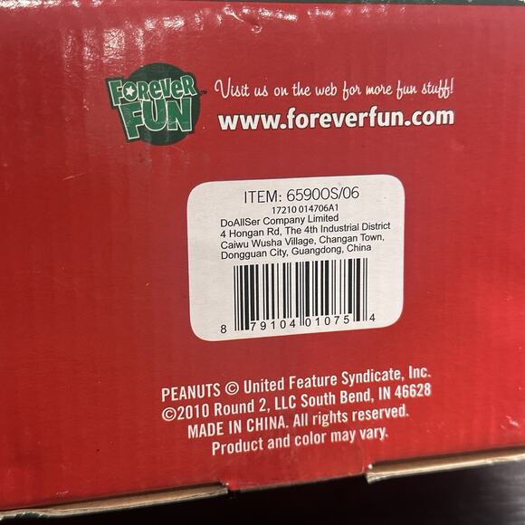 Peanuts 2010 Nativity Set 9 Pcs Christmas Figurines Charlie Brown & Snoopy RARE - Picture 10 of 10